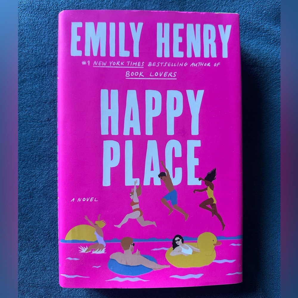 Hardcover chapter book Happy Place by Emily Henry